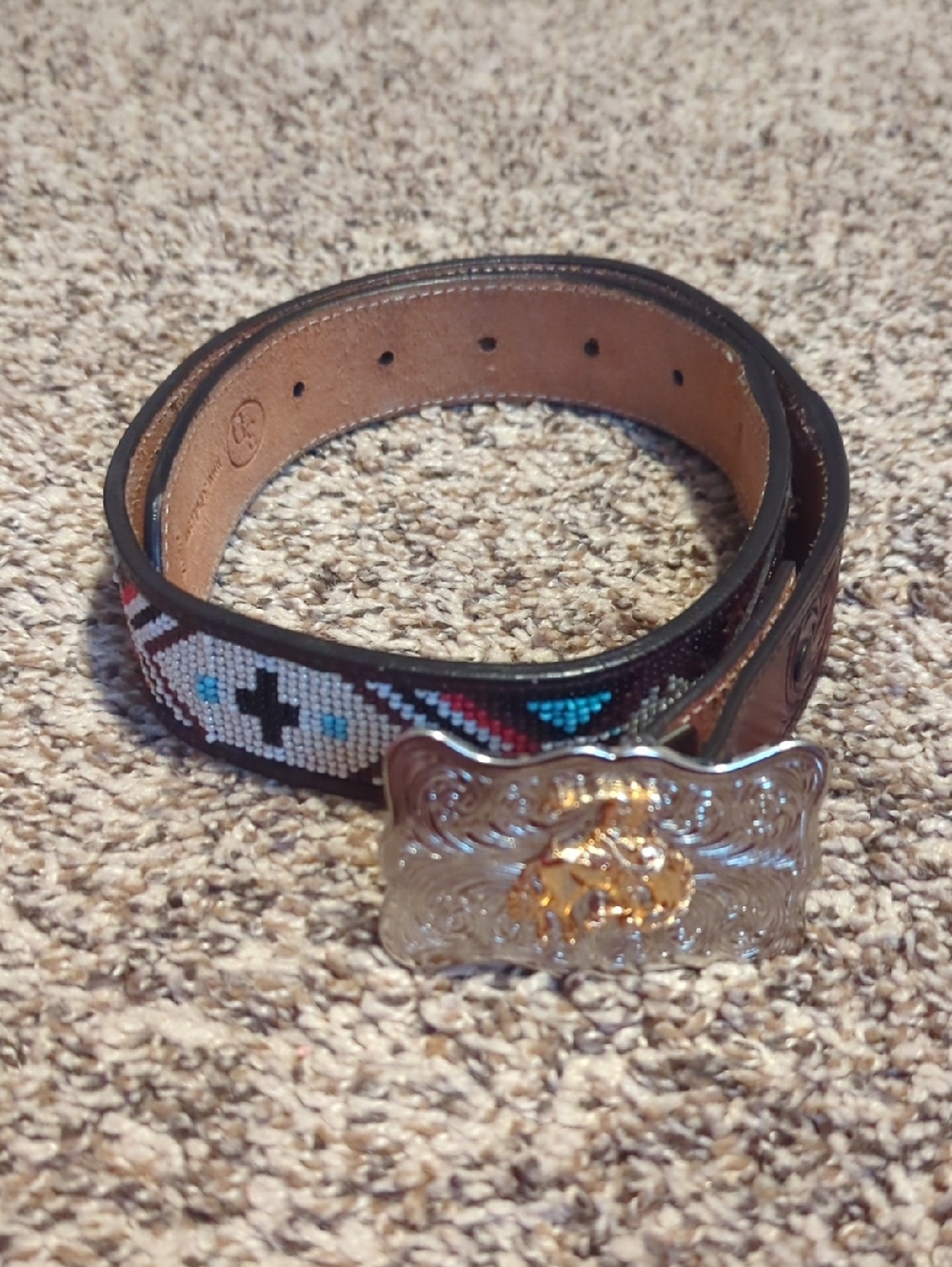 Beaded 3D Belt